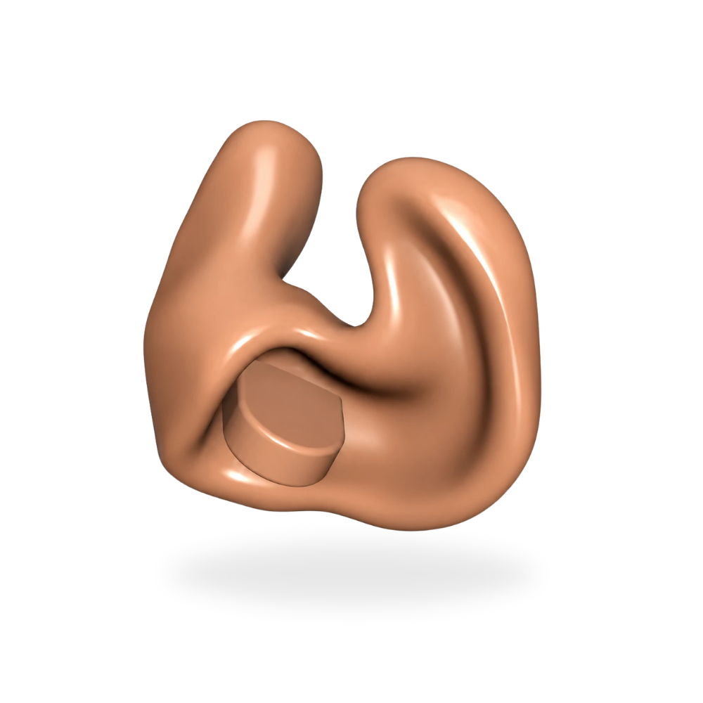 Forme conque poignée pour bouchon anti-eau sur mesure