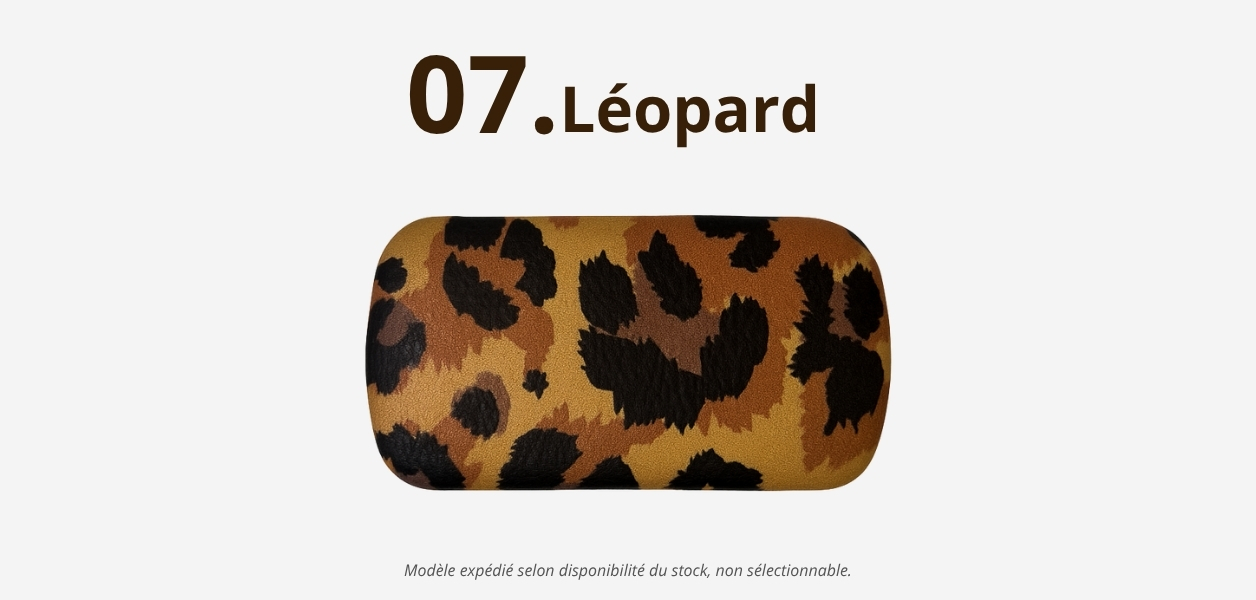 Étui souple motif léopard LNEA
