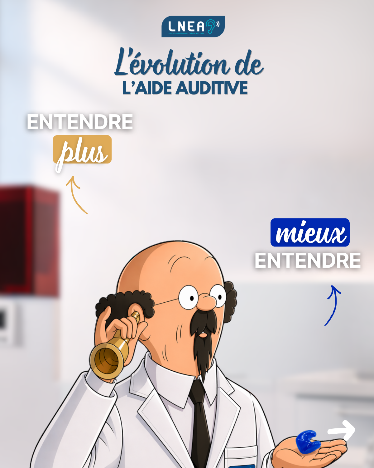 Évolution de l'aide auditive